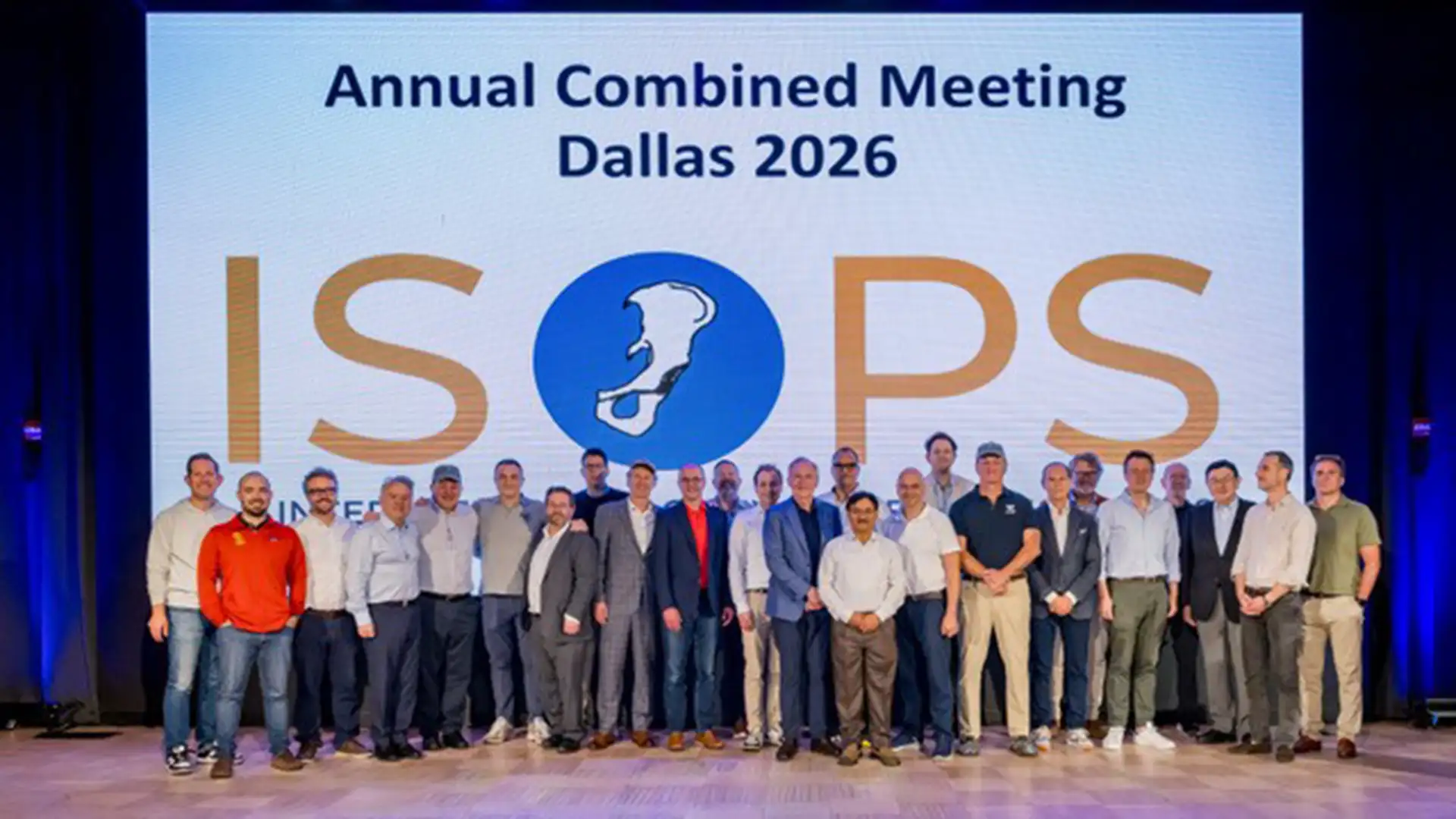 Attendees, at the ISOPS Annual Spring Meeting -  The Statler Hotel, Dallas USA